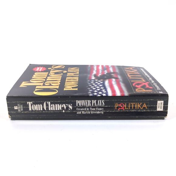 Power Plays Politika Paperback w CD-ROM Created by Tom Clancy & Martin Greenberg - Picture 2 of 5